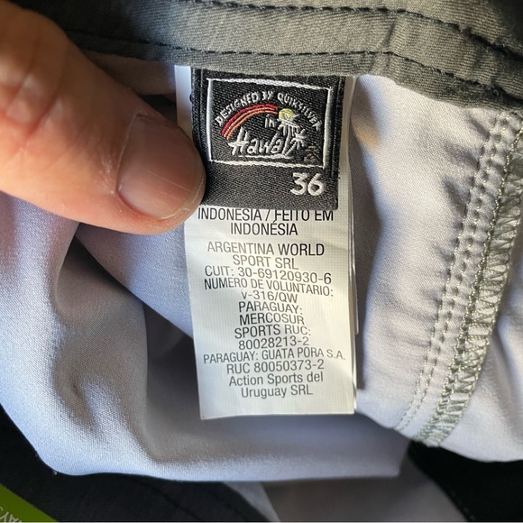 Quicksilver Highline HAWAII Boar Shorts 36 - Picture 12 of 15